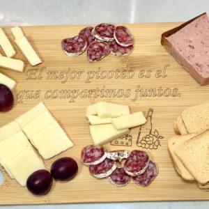 Tabla de presentación de embutidos